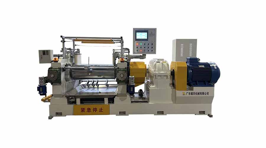 色母粒专用开炼机 变频调速 颜料均匀分散 PE/PP 塑料改性 镜面辊筒 出片光滑